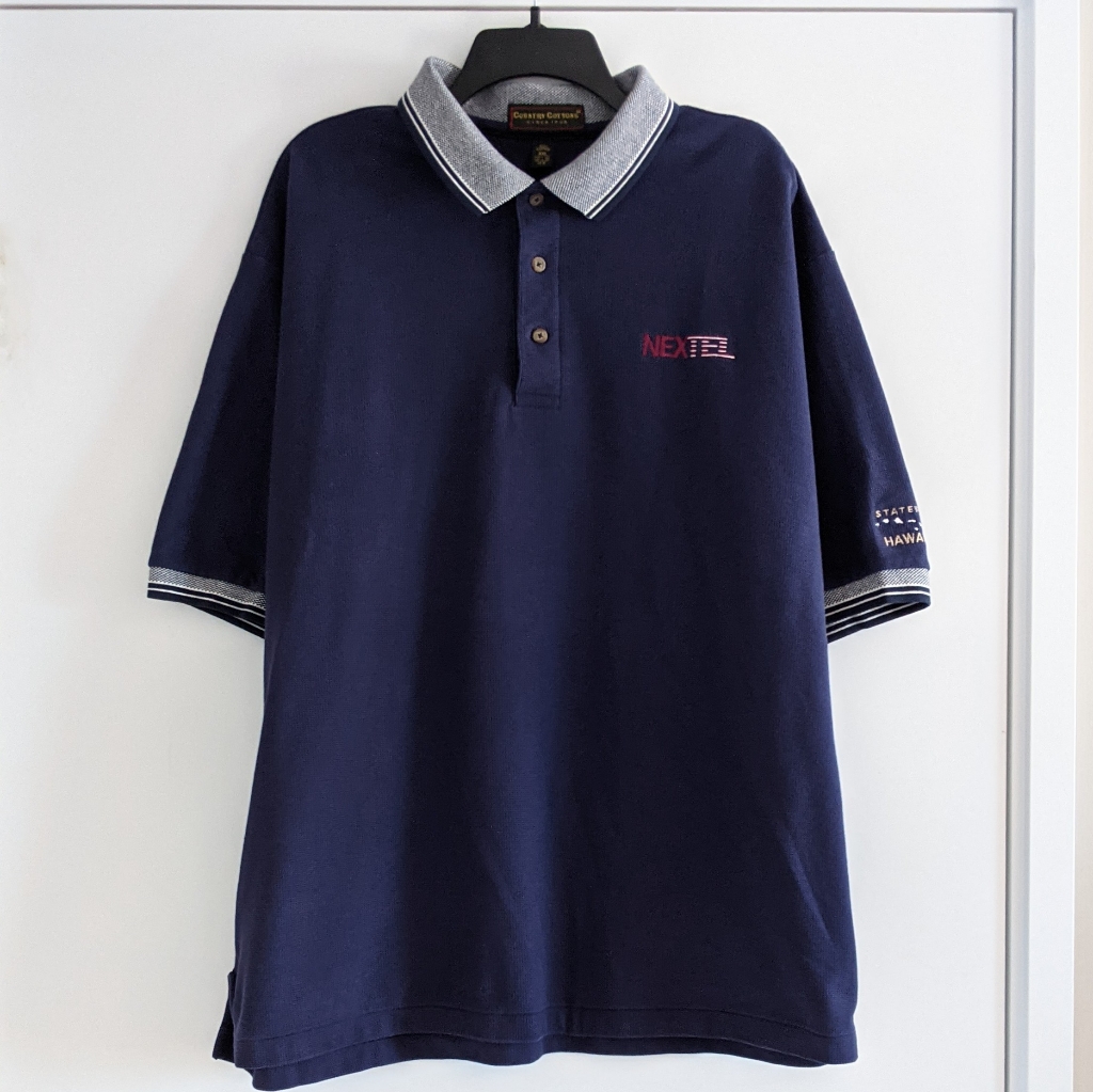 Vintage Nextel Hawaii Mens Polo